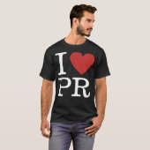 I ❤️ Liebe PR (für PR-Mitarbeiter) KUNSTBAR T-Shirt (Vorne ganz)