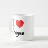 I Liebe Prag Kaffeetasse (Vorderseite Links)