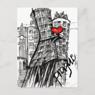 I Liebe Prag Postkarte