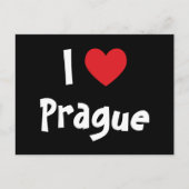 I Liebe Prag Postkarte (Vorderseite)