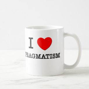 I Liebe-Pragmatismus Kaffeetasse