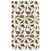 I Liebe-prähistorische Dinosaurier-Geschenk-Tasche Kleine Geschenktüte (Rückseite)