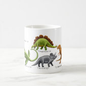 I Liebe-prähistorische Dinosaurier-Tasse Kaffeetasse (Mittel)