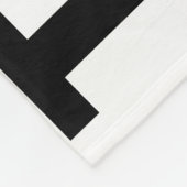 I Liebe Präsident Trump Herz Fleecedecke (Ecke)