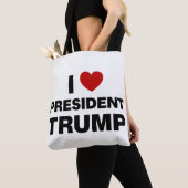 I Liebe Präsident Trump Herz Tasche (Von Nahem)