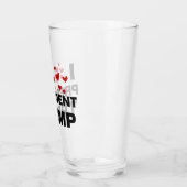 I Liebe Präsident Trump hört Glas (Links)