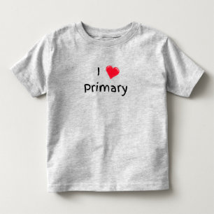 I Liebe primäre LDS-T - Shirt für Kinder in Farben