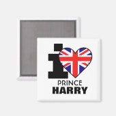 I Liebe Prince Harry Magnet (Vorderseite/Rückseite)