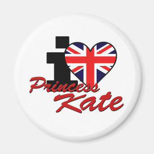 I Liebe-Prinzessin Kate Magnet