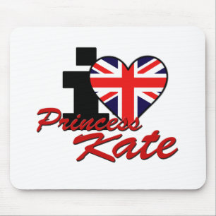 I Liebe-Prinzessin Kate Mousepad