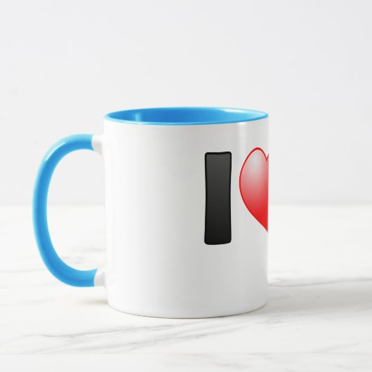 I Liebe-Prinzessin Parrots Tasse (Links)