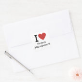 I ❤️ Liebe Project Management STICKER (Umschlag)