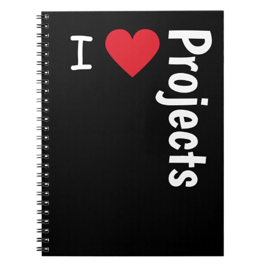 I Liebe Projects Manager Fun PMO Projektteam - Ges Notizblock (Vorderseite)