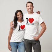 I Liebe-Prophet (Schwarzes) T-Shirt (Unisex)