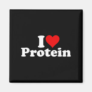 I Liebe Protein Magnet