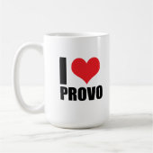 I Liebe Provo Kaffeetasse (Links)