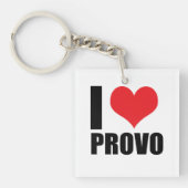 I Liebe Provo Schlüsselanhänger (Vorderseite)