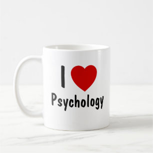 I Liebe Psychologie Kaffeetasse