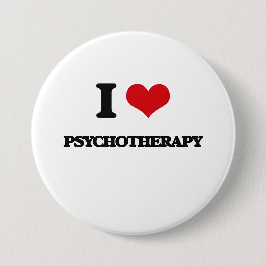 I Liebe-Psychotherapie Button (Vorderseite)