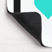 I Liebe-PU Mousepad (Ecke)