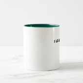 I LIEBE-PUDDING ZWEIFARBIGE TASSE (Mittel)