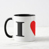 I Liebe-Pudel-Tasse Tasse (Links)