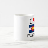 I Liebe PUEBLO Colorado Kaffeetasse (Mittel)