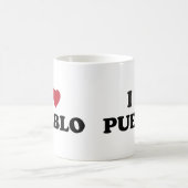 I Liebe-Pueblo Colorado Kaffeetasse (Mittel)