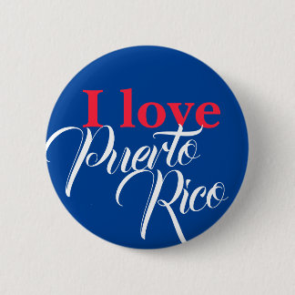 I Liebe Puerto Rico Button
