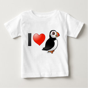 I Liebe Puffins Baby T-shirt