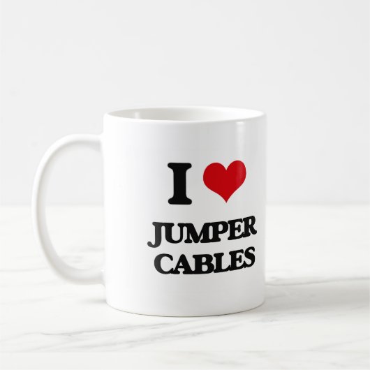 I Liebe-Pullover-Kabel Kaffeetasse (Links)