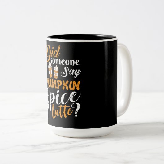 I Liebe Pumpkin Gewürz Latte Tasse (VorderseiteRechts)