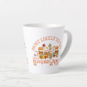 I Liebe Pumpkin Gewürzgetränke Milchtasse (Rechte Ecke)