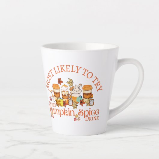 I Liebe Pumpkin Gewürzgetränke Milchtasse (Rechts)