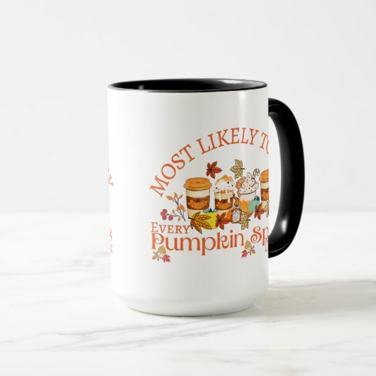 I Liebe Pumpkin Gewürzgetränke Tasse (VorderseiteRechts)