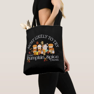 I Liebe Pumpkin Gewürzgetränke Tote Tasche