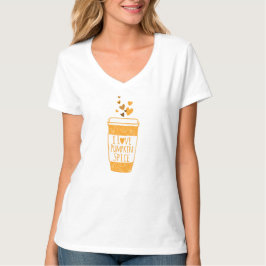 I Liebe Pumpkin Gewürzkaffee T-Shirt