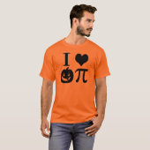 I Liebe Pumpkin Pi T-Shirt (Vorne ganz)