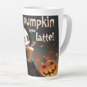 I Liebe Pumpkin Spice Latte Digital Milchtasse (Rechte Ecke)