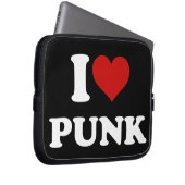 I Liebe Punk Laptopschutzhülle (Vorne Rechts)
