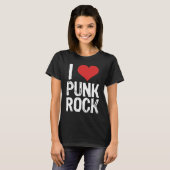 I Liebe Punk Rock T-Shirt (Vorne ganz)