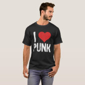 I Liebe Punk T-Shirt (Vorne ganz)