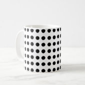 I Liebe-Punkte Kaffeetasse (Vorderseite Links)