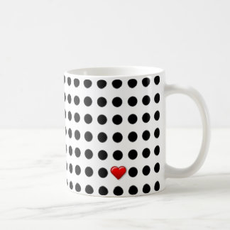 I Liebe-Punkte Kaffeetasse