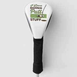 I Liebe Putt Stuff Funny Golf Putting Headcover