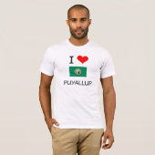 I Liebe Puyallup Washington T-Shirt (Vorne ganz)