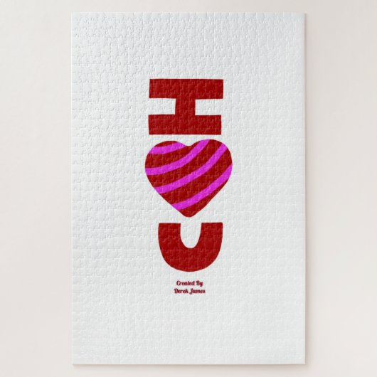 I Liebe Puzzle 50,8 cm x 76,2 cm (Vertikal)