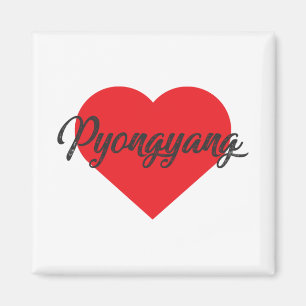 I Liebe Pyongyang Magnet