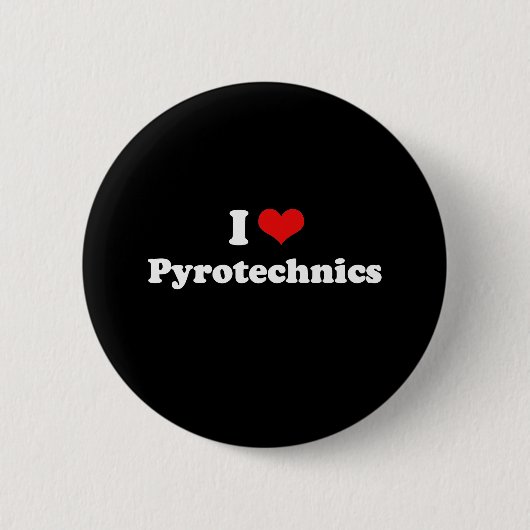 I Liebe Pyrotechnics Tshirt Button (Vorderseite)