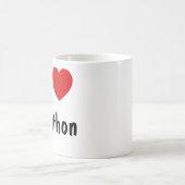 I Liebe Python Programmierung Kaffeetasse (Mittel)